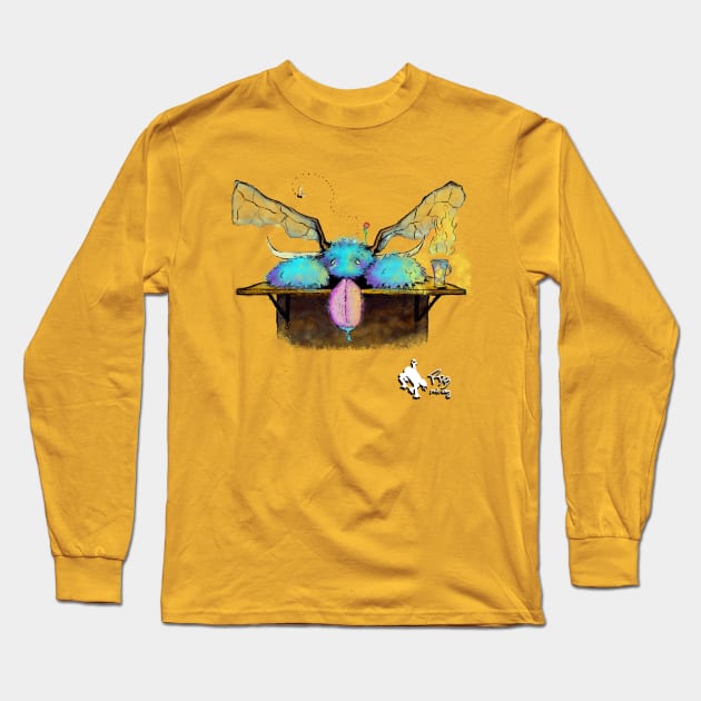 FUZZ TUNG Long Sleeve T-Shirt by Yeti Ink ~ Yeti307